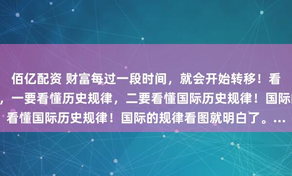 佰亿配资 财富每过一段时间，就会开始转移！看懂中国财富转移的方向，一要看懂历史规律，二要看懂国际历史规律！国际的规律看图就明白了。...