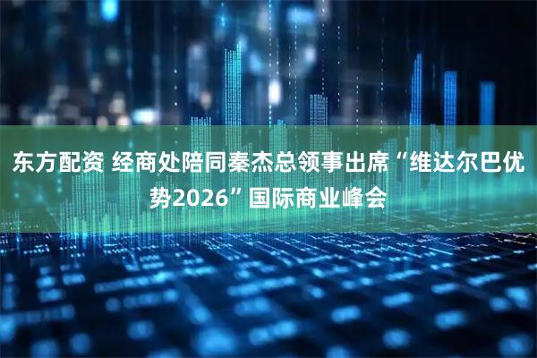 东方配资 经商处陪同秦杰总领事出席“维达尔巴优势2026”国际商业峰会