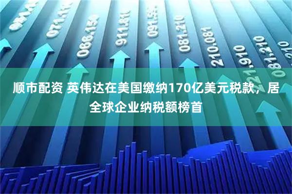 顺市配资 英伟达在美国缴纳170亿美元税款，居全球企业纳税额榜首