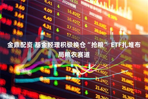 金鼎配资 基金经理积极换仓“抢粮” ETF扎堆布局粮农赛道