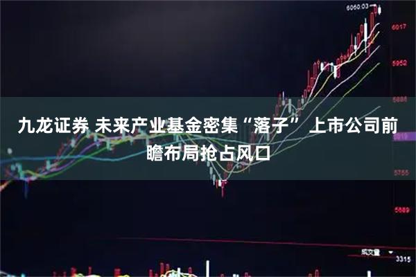 九龙证券 未来产业基金密集“落子” 上市公司前瞻布局抢占风口